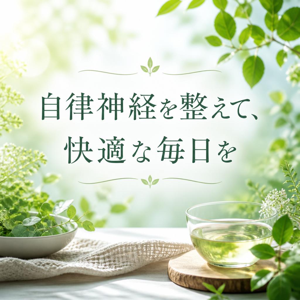 自律神経を整えて、快適な毎日を
