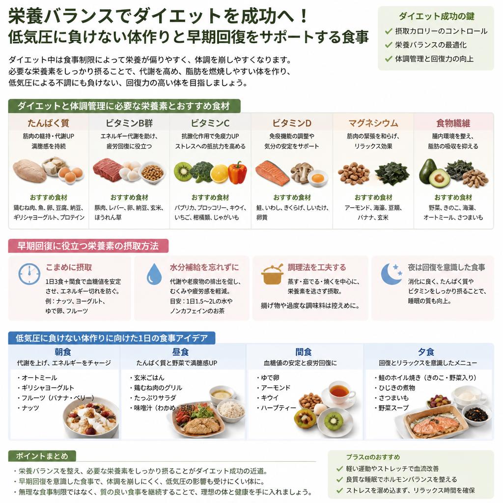 効果的な栄養摂取法